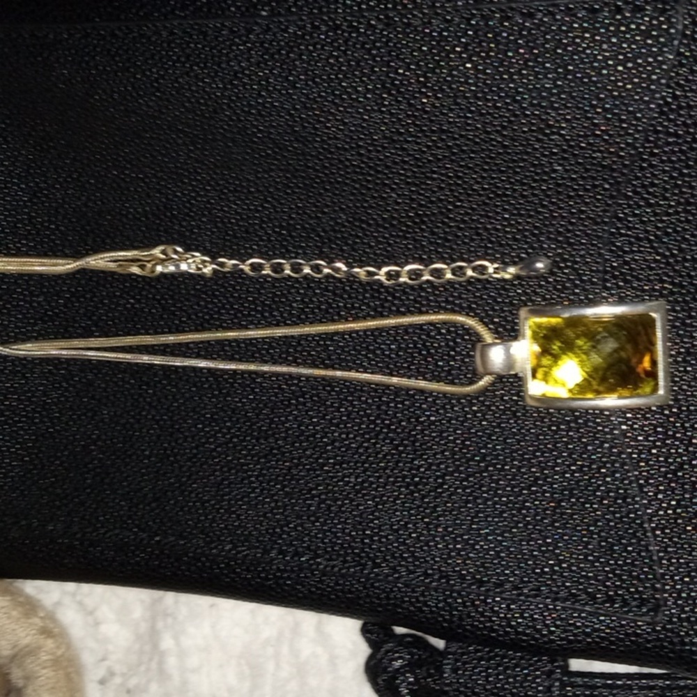 Vintage green necklace